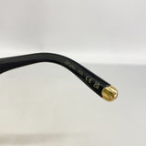 【6he5325】ルイヴィトン サングラス LV スクリプトロウレクタングル Z3165U ブラック【中古】レディース
