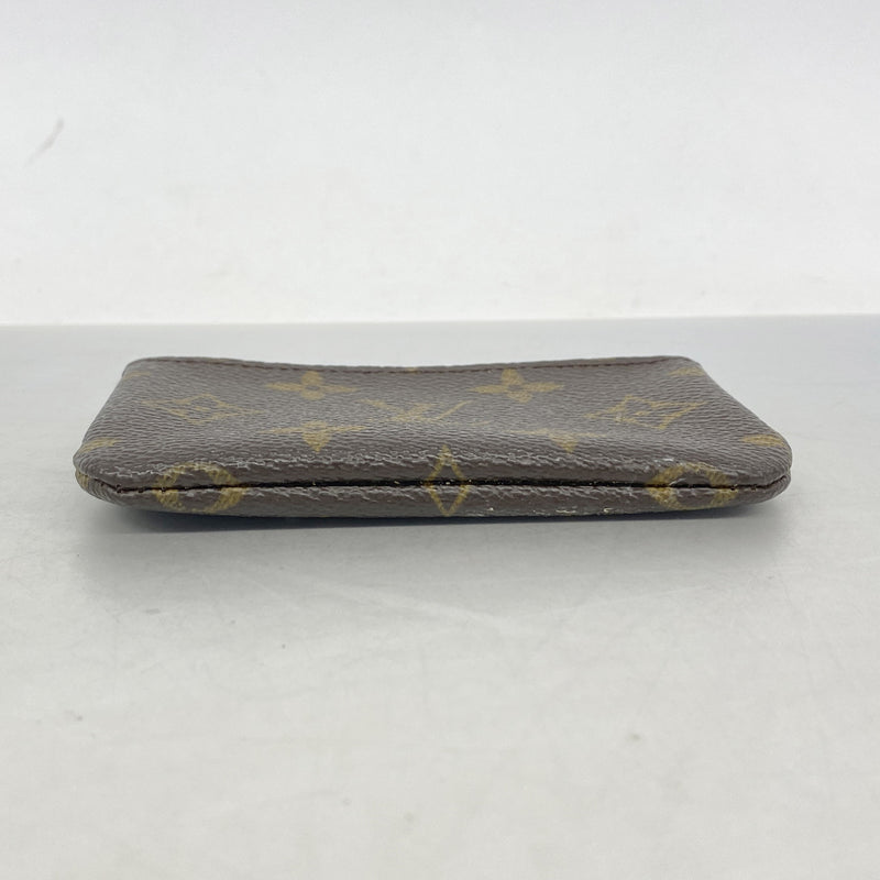 【6he5335-k】ルイヴィトン コインケース モノグラム ポシェットクレ M62650 ブラウン【中古】メンズ レディース ユニセックス