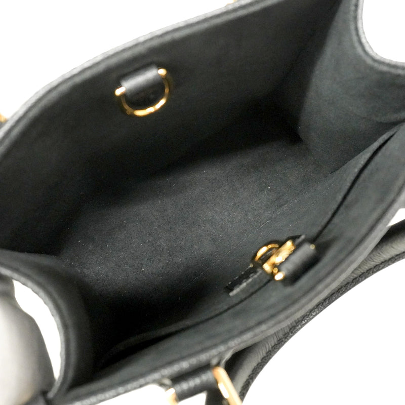 【6he5339】ルイヴィトン ハンドバッグ モノグラム・アンプラント オンザゴーBB M46993 ノワール 2wayバッグ【中古】レディース