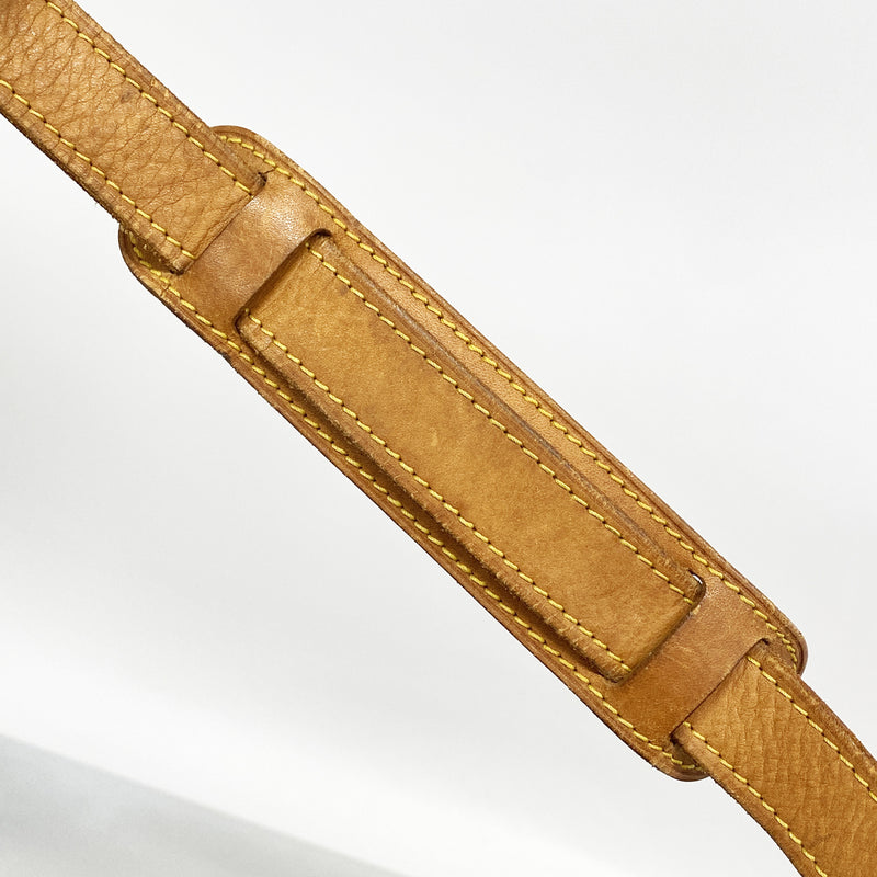【6he5355】ルイヴィトン ショルダーバッグ モノグラム ソミュール35 M42254 ブラウン【中古】レディース