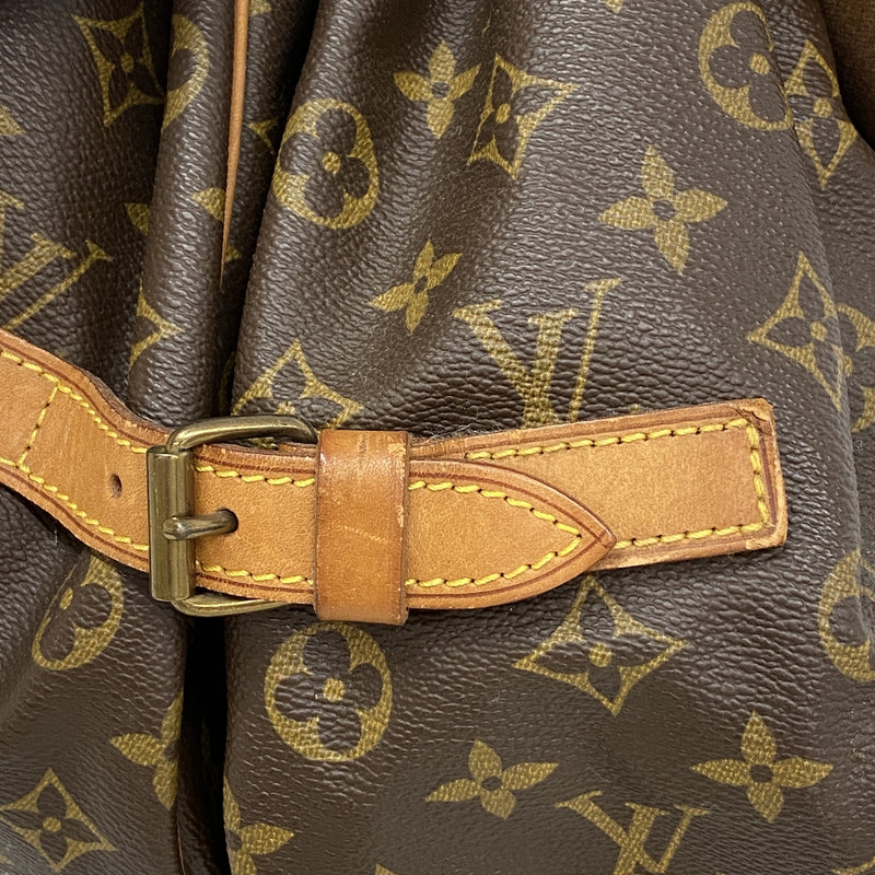 【6he5355】ルイヴィトン ショルダーバッグ モノグラム ソミュール35 M42254 ブラウン【中古】レディース