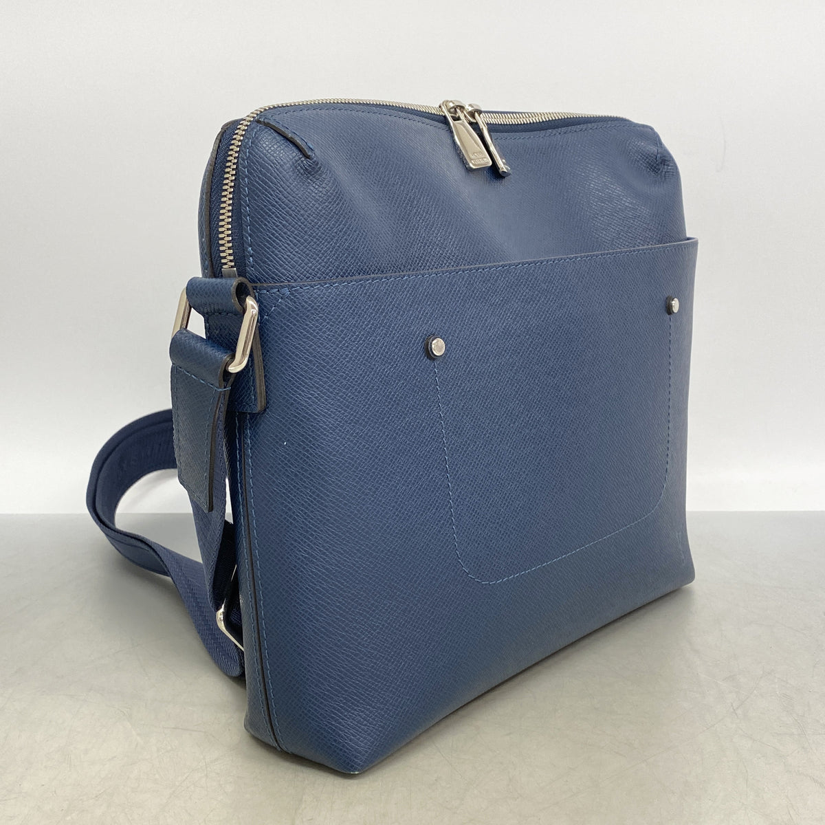 【6he5357】ルイヴィトン ショルダーバッグ タイガ グリゴリ メッセンジャーPM M30236 オセアン【中古】メンズ