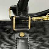 【6he5358】ルイヴィトン ボストンバッグ エピ キーポル50 M42962 ノワール【中古】メンズ レディース ユニセックス