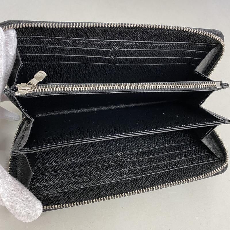 【6he5360】ルイヴィトン 長財布 エピ ジッピーウォレット M61857 ノワール【中古】メンズ レディース ユニセックス