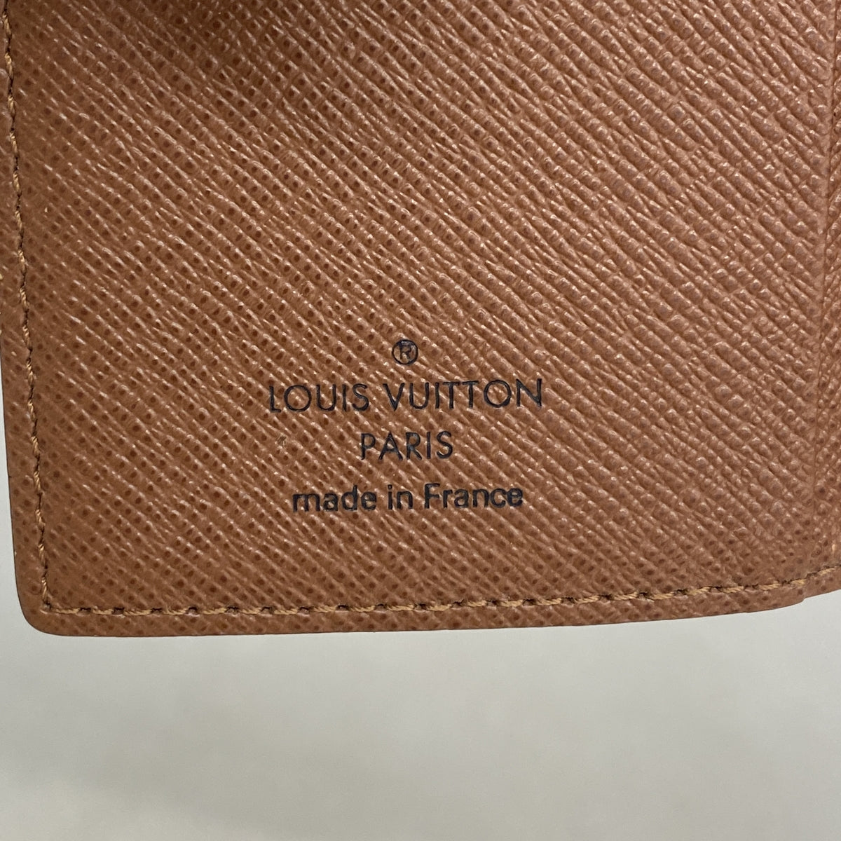 【6he5362】ルイヴィトン 手帳カバー モノグラム アジェンダミニ M99193 ブラウン【中古】メンズ レディース ユニセックス