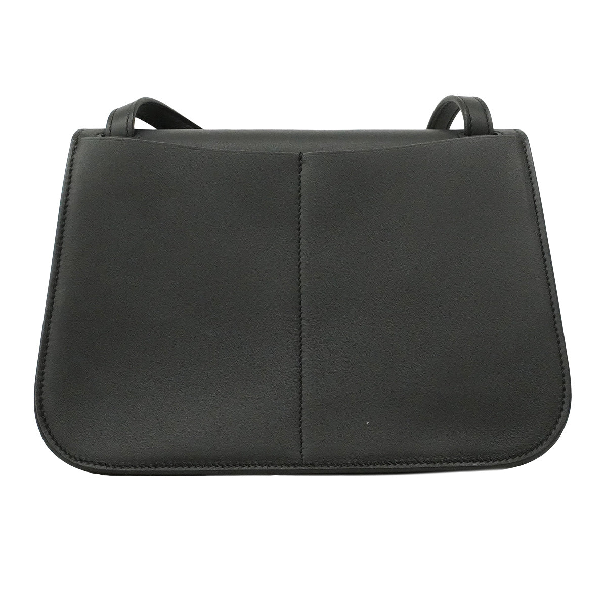 【6he5373】エルメス ハンドバッグ アルザンミニ スイフト ブラック シルバー金具 W刻印 2wayバッグ【中古】レディース