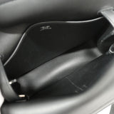 【6he5373】エルメス ハンドバッグ アルザンミニ スイフト ブラック シルバー金具 W刻印 2wayバッグ【中古】レディース