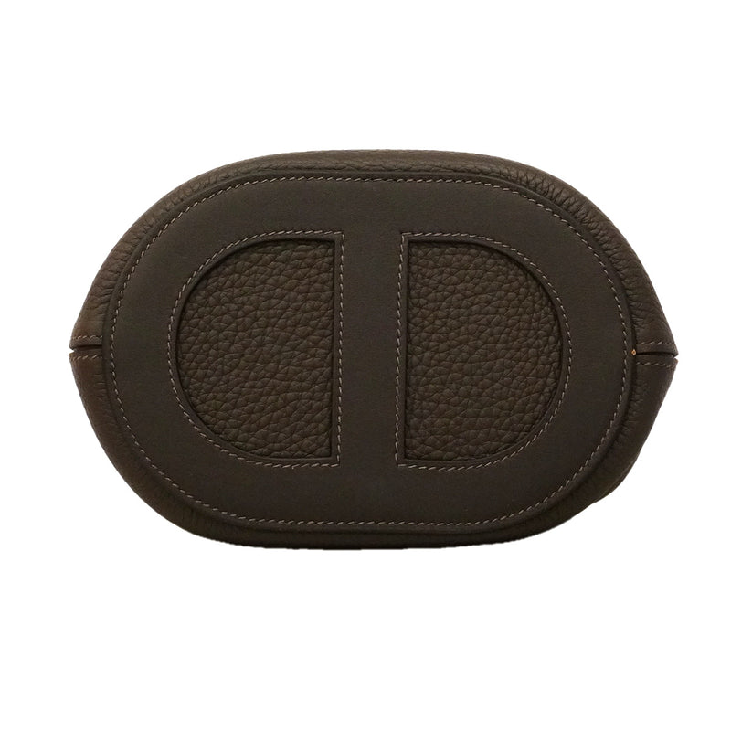 【6he5376】エルメス ハンドバッグ インザループ18 トリヨンクレマンス エベーヌ ゴールド金具 W刻印【中古】レディース