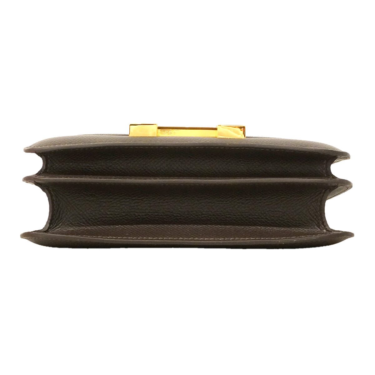 【6he5377】エルメス ショルダーバッグ コンスタンスミニ ヴォーエプソン ベブラン ゴールド金具 G刻印【中古】レディース