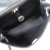【6he5379】エルメス ショルダーバッグ エールバッグジップミニ トワルミリタリー ブラック シルバー金具 G刻印【中古】レディース