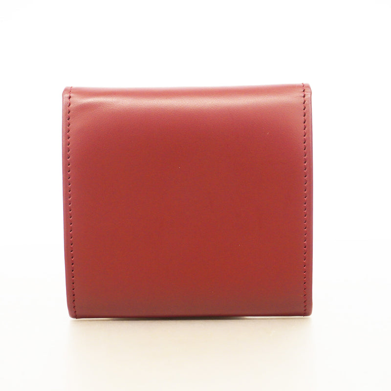 【6he5408】カルティエ コインケース マスト レザー ボルドー ゴールド金具【中古】メンズ レディース ユニセックス