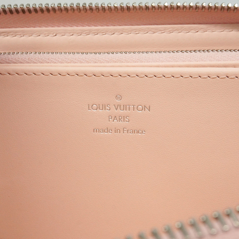 【6he5413】ルイヴィトン 長財布 マヒナ ジッピーウォレット M82755 ジャスミンピンク【中古】レディース