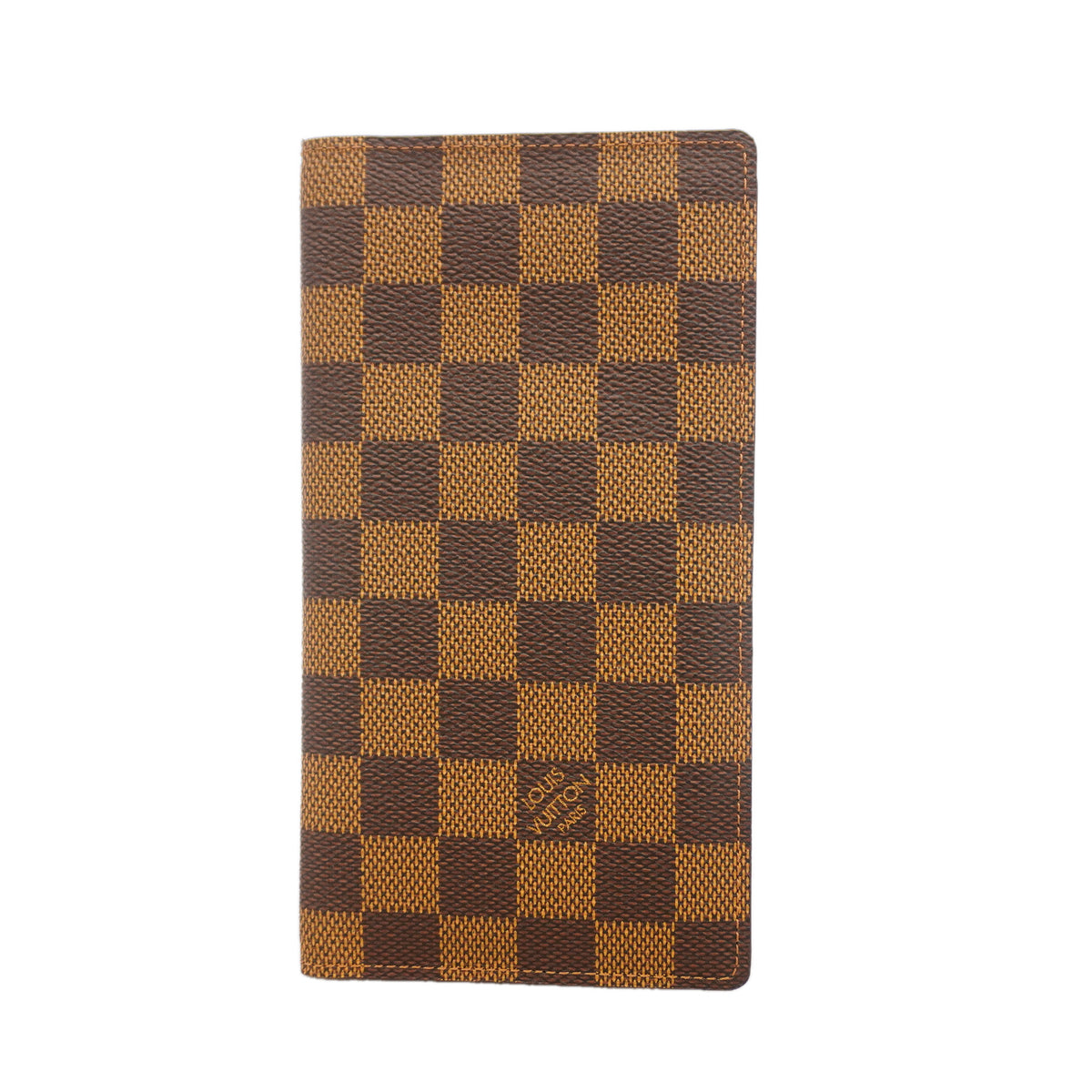 【6he5428】ルイヴィトン 長札入れ ダミエ ポルトバルールカルトクレディ N61823 エベヌ【中古】メンズ レディース ユニセックス