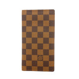 【6he5428】ルイヴィトン 長札入れ ダミエ ポルトバルールカルトクレディ N61823 エベヌ【中古】メンズ レディース ユニセックス