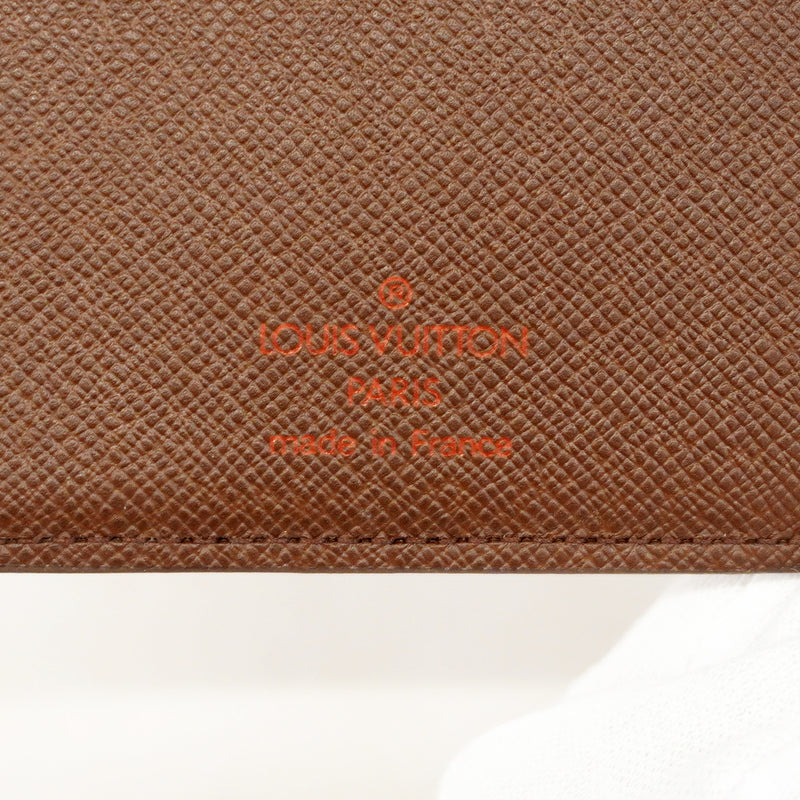 【6he5428】ルイヴィトン 長札入れ ダミエ ポルトバルールカルトクレディ N61823 エベヌ【中古】メンズ レディース ユニセックス