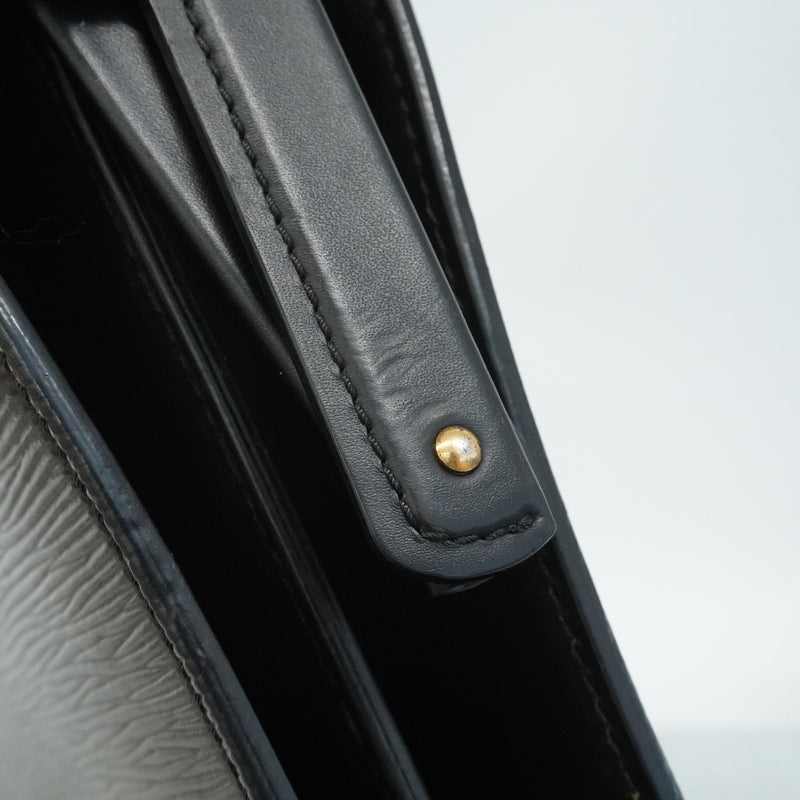 【6he5435】ルイヴィトン ビジネスバッグ エピ セルヴィエットフェルモワール M54352 ノワール【中古】メンズ