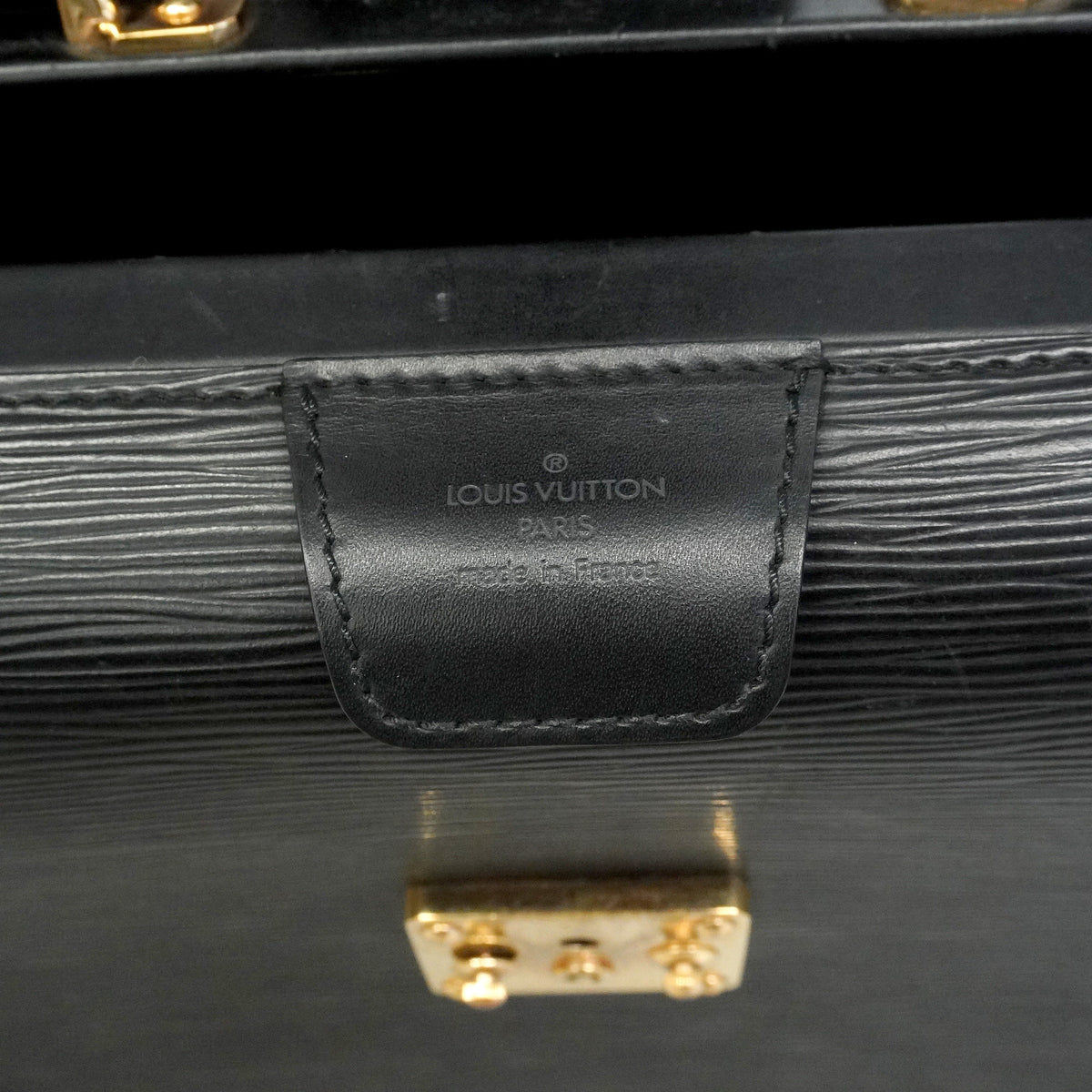 【6he5435】ルイヴィトン ビジネスバッグ エピ セルヴィエットフェルモワール M54352 ノワール【中古】メンズ