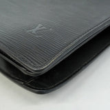 【6he5435】ルイヴィトン ビジネスバッグ エピ セルヴィエットフェルモワール M54352 ノワール【中古】メンズ