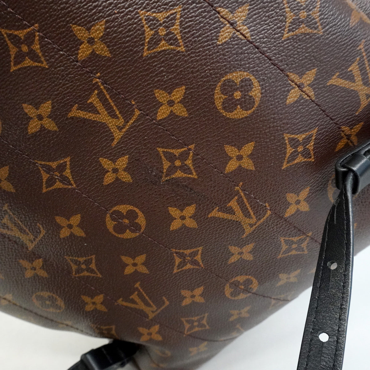【6he5438】ルイヴィトン リュック・デイパック モノグラム パームスプリングスバックパックMM M41561 ブラウン【中古】レディース