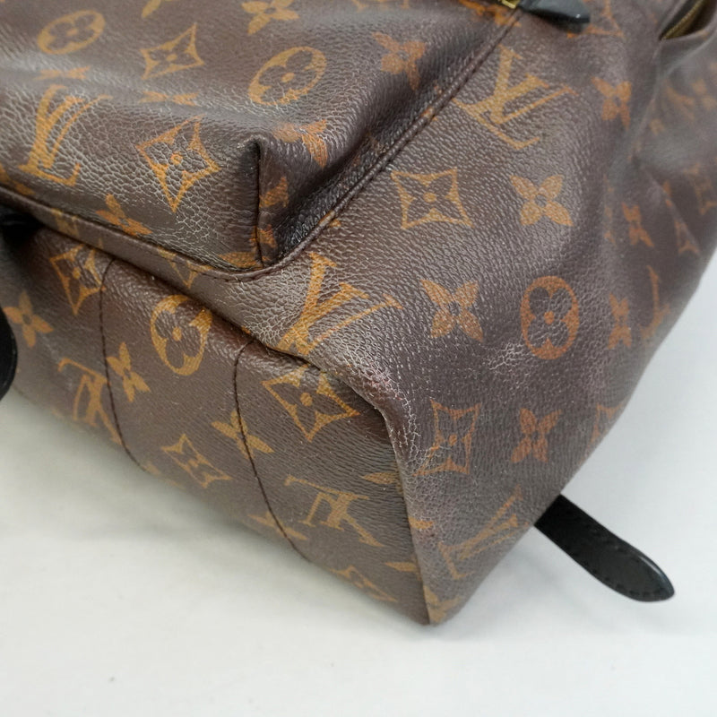 【6he5438】ルイヴィトン リュック・デイパック モノグラム パームスプリングスバックパックMM M41561 ブラウン【中古】レディース