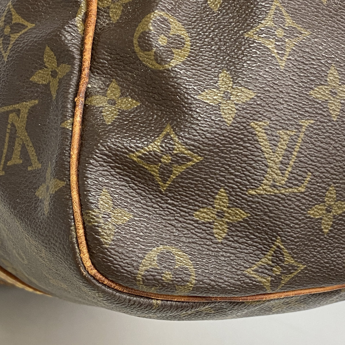 【6he5441】ルイヴィトン ボストンバッグ モノグラム サックスプール45 M41624 ブラウン【中古】メンズ レディース ユニセックス