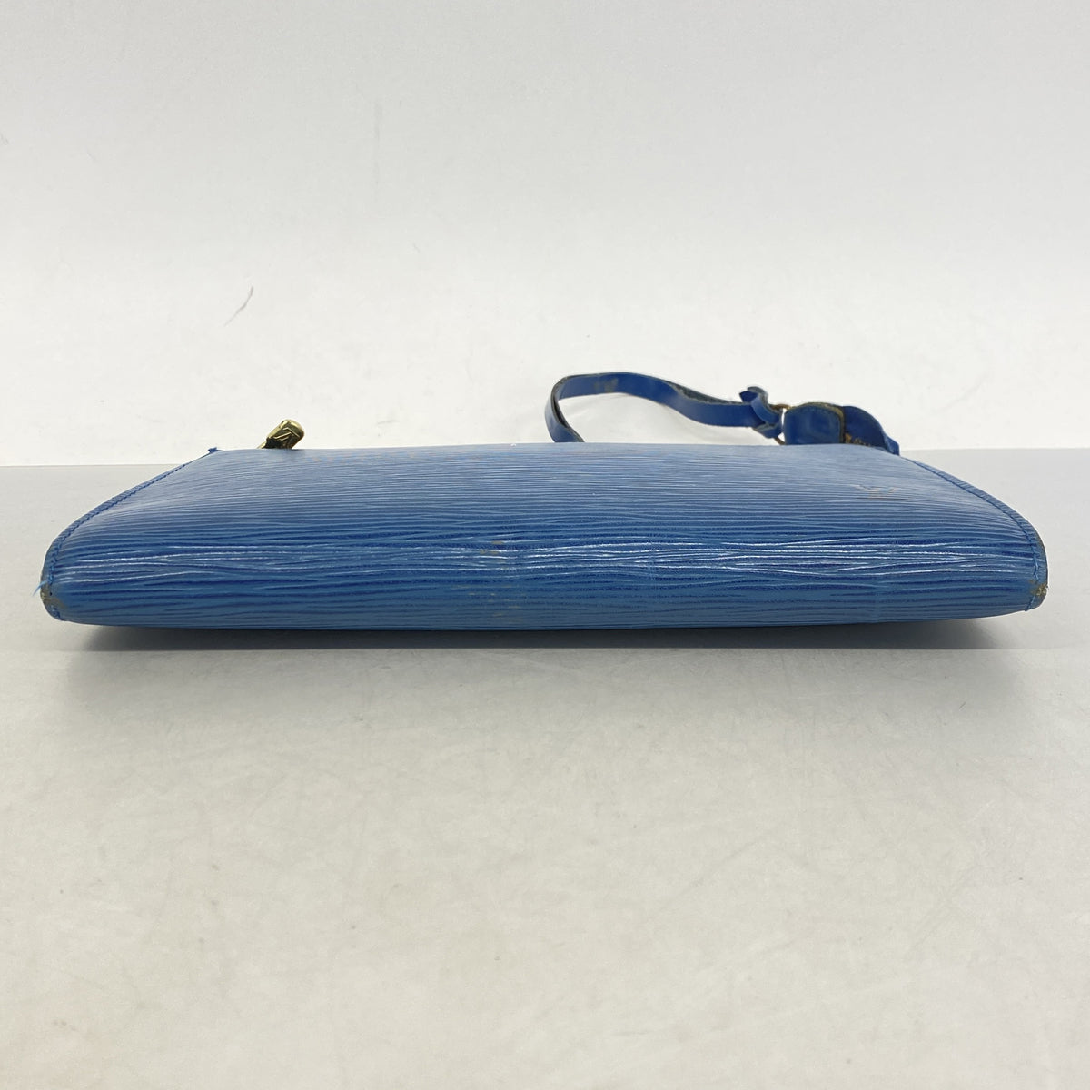 【6he5449】ルイヴィトン ポーチ エピ ポシェットアクセソワール M52945 トレドブルー【中古】レディース