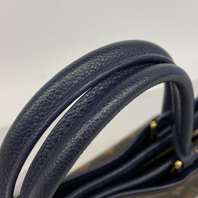 【6he5451】ルイヴィトン ハンドバッグ モノグラム ポパンクールPM M43434 ブラウン マリーヌ 2wayバッグ【中古】レディース