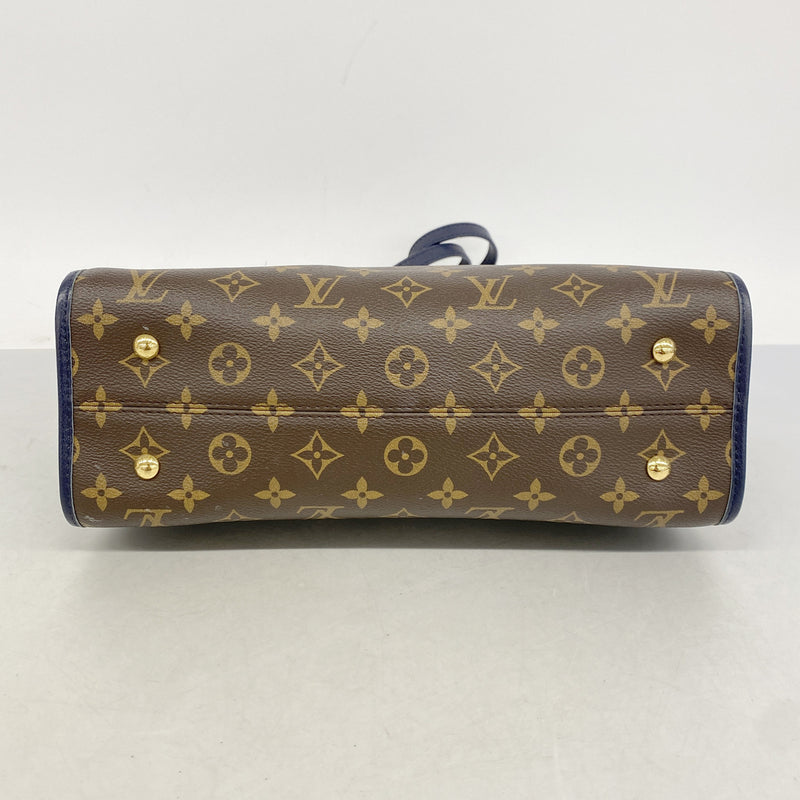 【6he5451】ルイヴィトン ハンドバッグ モノグラム ポパンクールPM M43434 ブラウン マリーヌ 2wayバッグ【中古】レディース