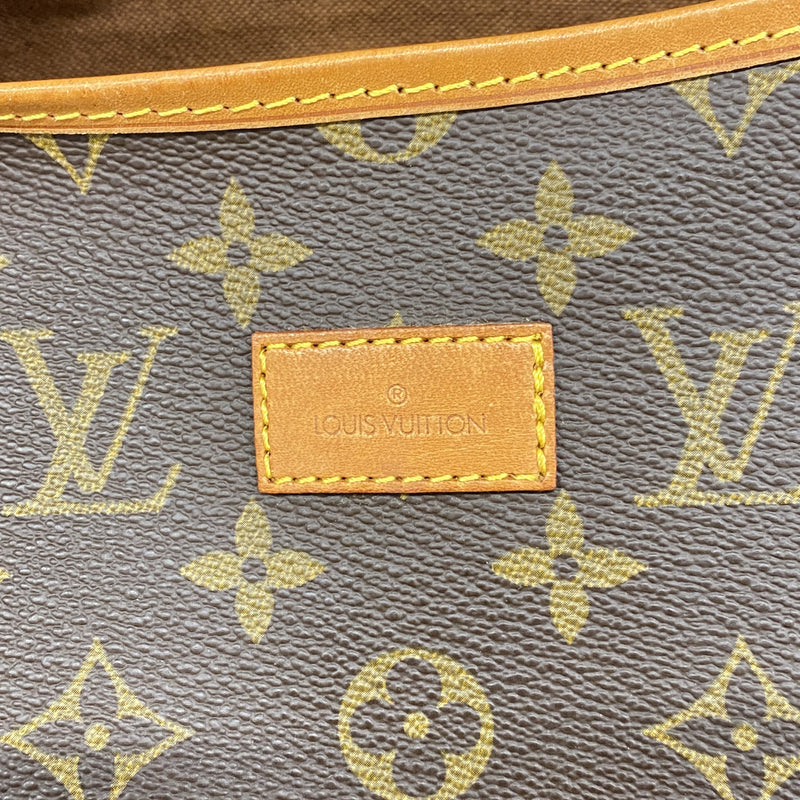 【6he5466】ルイヴィトン ショルダーバッグ モノグラム ソミュール35 M42254 ブラウン【中古】レディース