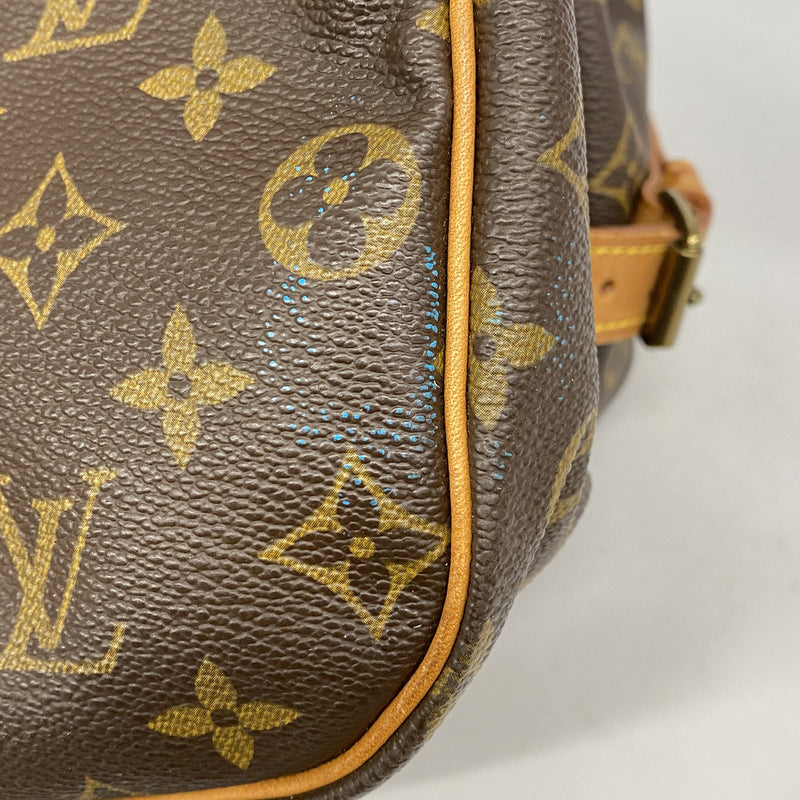 【6he5466】ルイヴィトン ショルダーバッグ モノグラム ソミュール35 M42254 ブラウン【中古】レディース