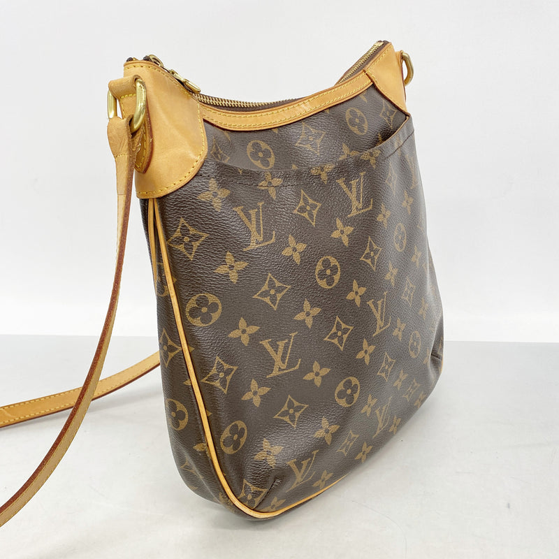 【6he5474】ルイヴィトン ショルダーバッグ モノグラム オデオンPM M56390 ブラウン【中古】レディース