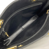 【6he5478】シャネル チェーントート マトラッセ ラムスキン ブラック ゴールド金具【中古】レディース