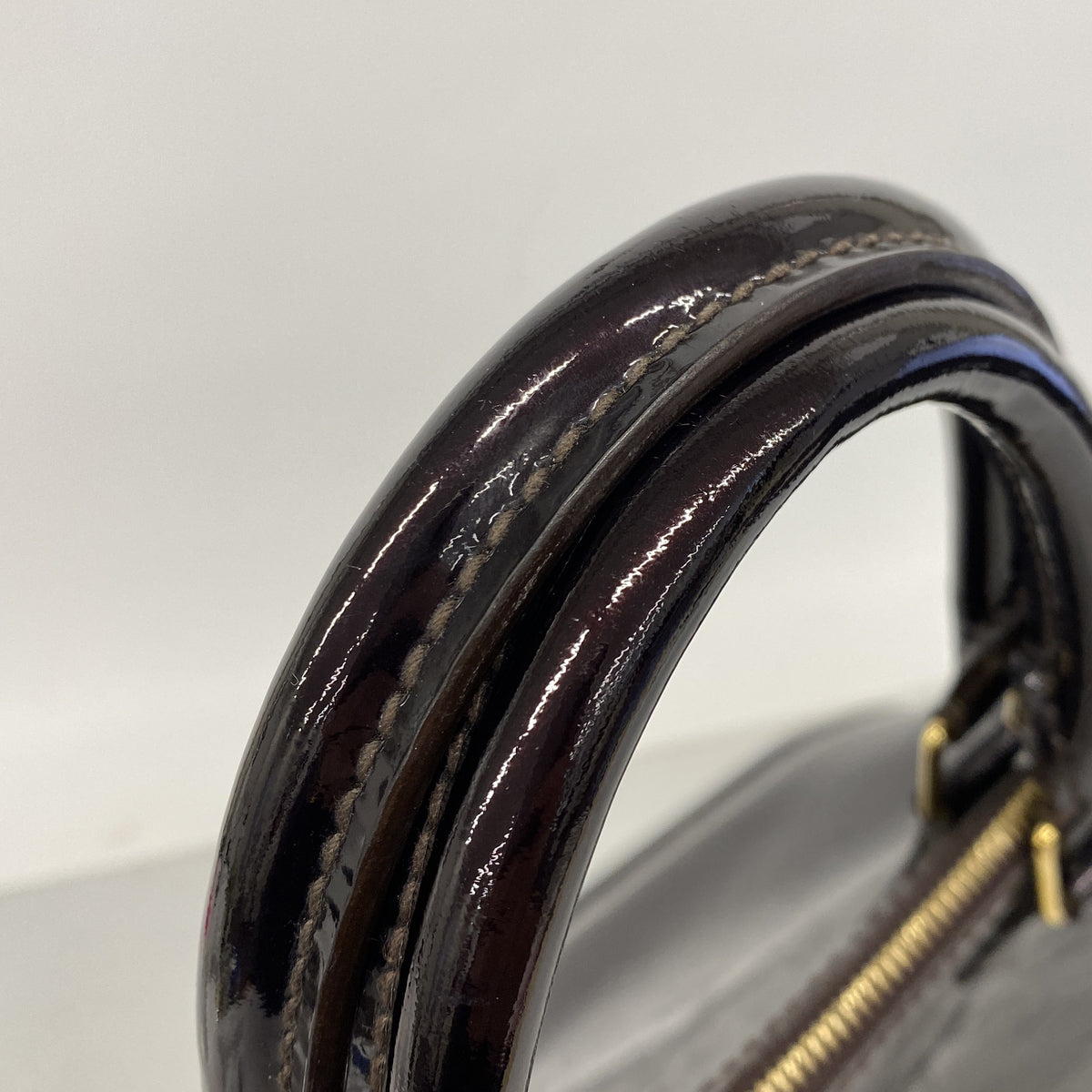 【6he5490】ルイヴィトン ハンドバッグ ヴェルニ アルマGM M93595 アマラント【中古】レディース