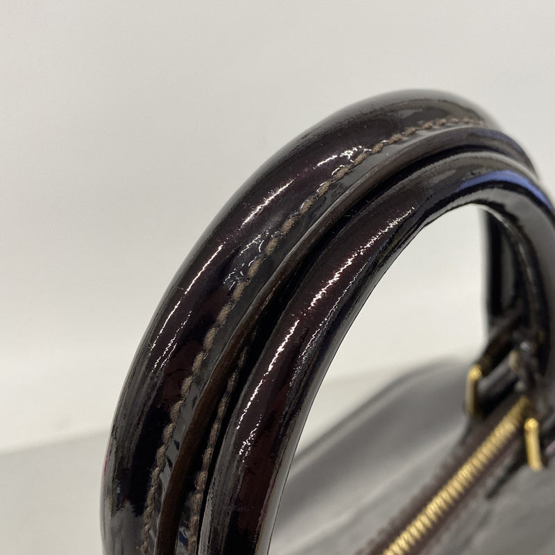 【6he5490】ルイヴィトン ハンドバッグ ヴェルニ アルマGM M93595 アマラント【中古】レディース