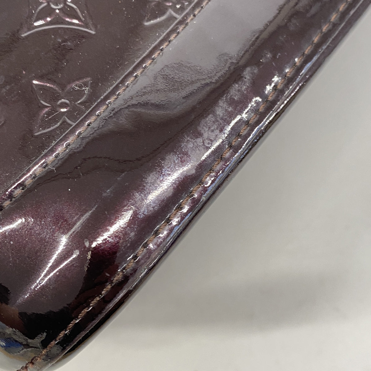 【6he5490】ルイヴィトン ハンドバッグ ヴェルニ アルマGM M93595 アマラント【中古】レディース