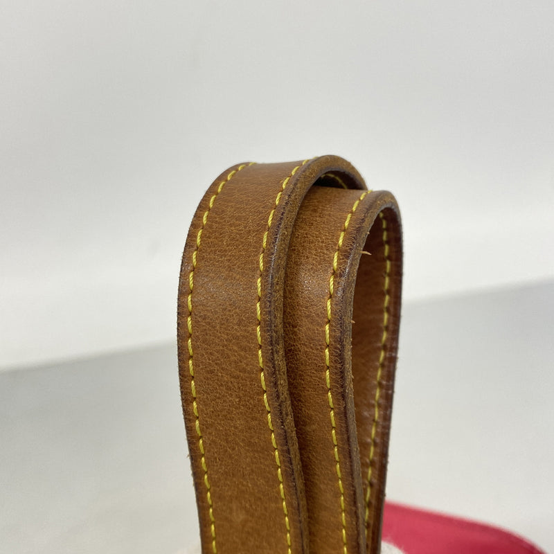 【6he5491】ルイヴィトン ショルダーバッグ ヴェルニ サリヴァンオリゾンタルPM M91269 フューシャピンク【中古】レディース