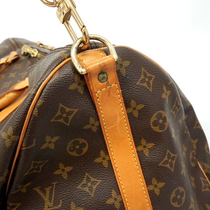 【6he5496】ルイヴィトン ボストンバッグ モノグラム キーポルバンドリエール60 M41412 ブラウン【中古】メンズ レディース ユニセックス