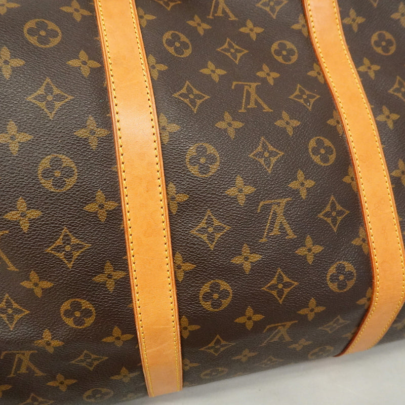 【6he5496】ルイヴィトン ボストンバッグ モノグラム キーポルバンドリエール60 M41412 ブラウン【中古】メンズ レディース ユニセックス