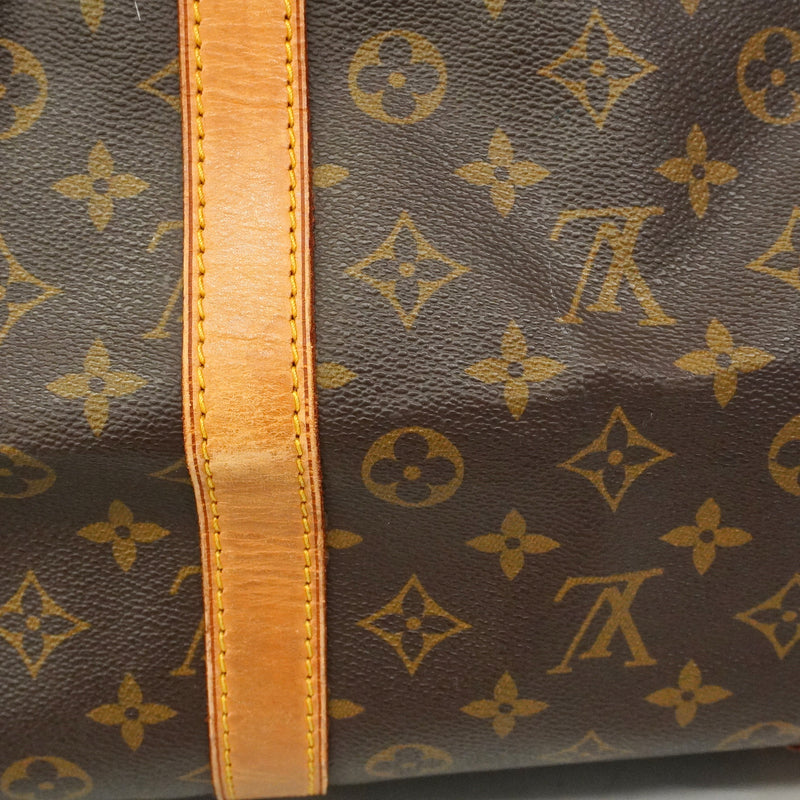 【6he5497】ルイヴィトン ボストンバッグ モノグラム キーポル55 M41424 ブラウン【中古】メンズ レディース ユニセックス