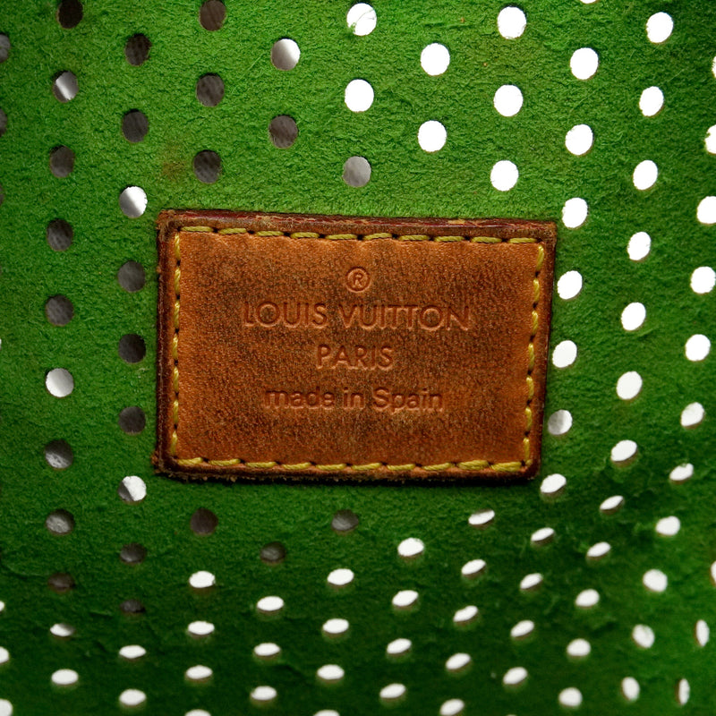 【6he5501】ルイヴィトン ショルダーバッグ モノグラム・ペルフォ ミュゼット M95173 ヴェール【中古】レディース