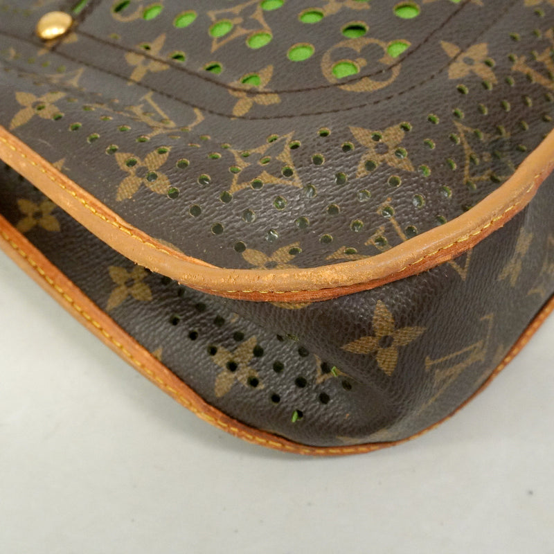 【6he5501】ルイヴィトン ショルダーバッグ モノグラム・ペルフォ ミュゼット M95173 ヴェール【中古】レディース
