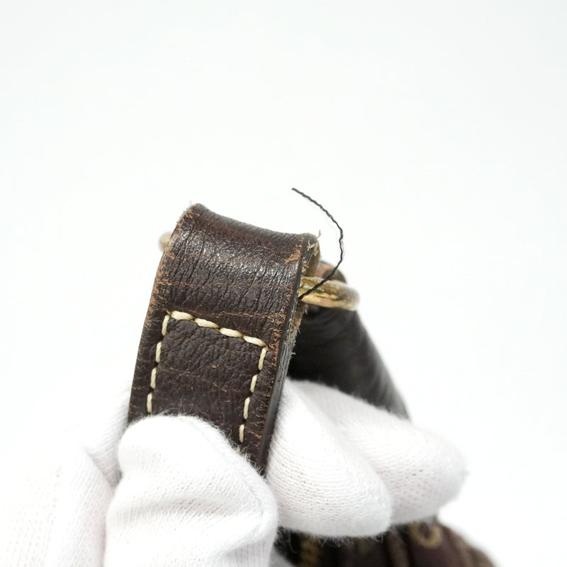【6he5503】ルイヴィトン ショルダーバッグ モノグラム・ミニラン ブローニュ M95225 エベヌ【中古】レディース