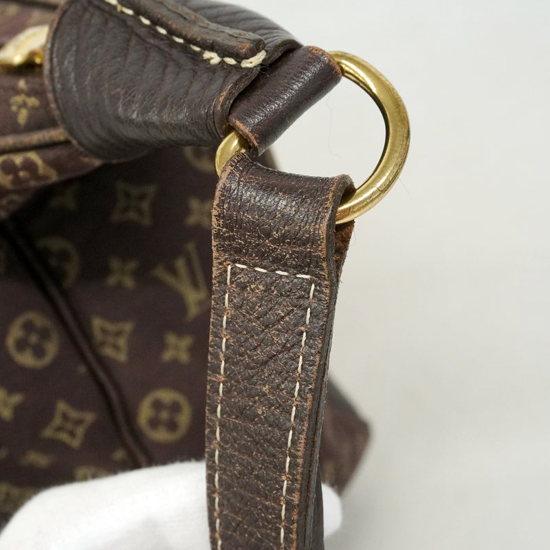 【6he5503】ルイヴィトン ショルダーバッグ モノグラム・ミニラン ブローニュ M95225 エベヌ【中古】レディース