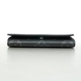 【6he5514】ルイヴィトン カードケース モノグラム・エクリプス アンヴェロップカルトドゥヴィジット M12874 ブラック【中古】メンズ