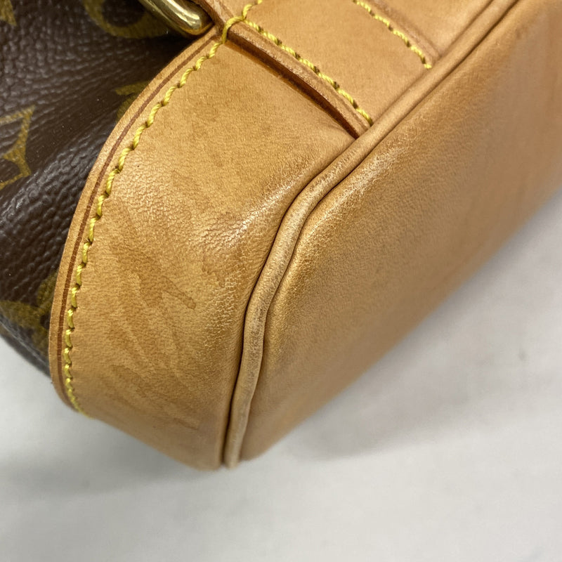 【6he5527】ルイヴィトン リュック・デイパック モノグラム モンスリMM M51136 ブラウン【中古】レディース