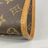 【6he5528】ルイヴィトン ハンドバッグ モノグラム ベルエア M51122 ブラウン 2wayバッグ【中古】レディース