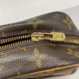 【6he5530】ルイヴィトン クラッチバッグ モノグラム コンピエーニュ28 M51845 ブラウン【中古】メンズ