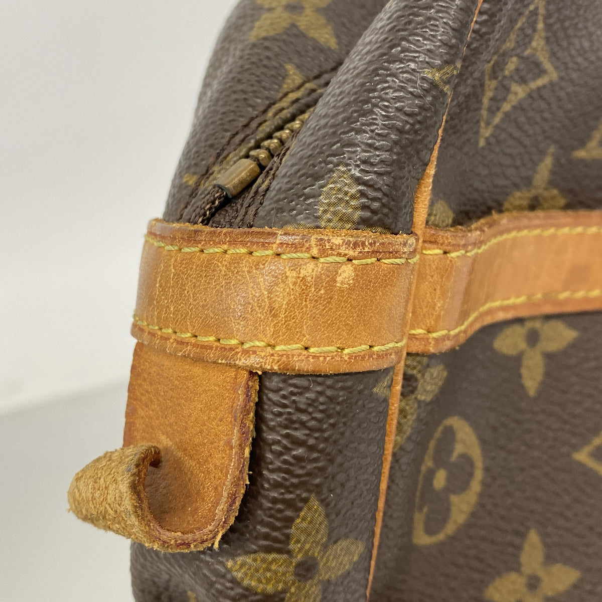 【6he5530】ルイヴィトン クラッチバッグ モノグラム コンピエーニュ28 M51845 ブラウン【中古】メンズ