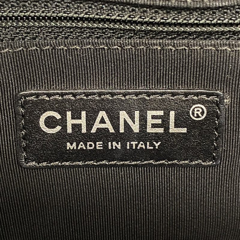 【6he5537】シャネル ハンドバッグ デニム グレー シルバー金具 2wayバッグ【中古】レディース