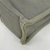 【6he5538】エルメス トートバッグ フールトゥPM キャンバス グレー シルバー金具【中古】メンズ レディース ユニセックス